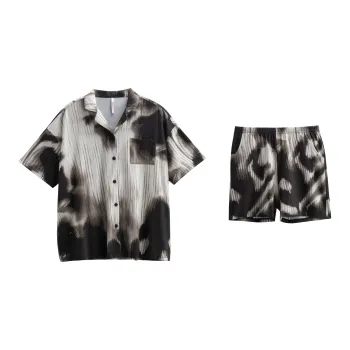 XUANZHITING Pajama Set Women's Black Gray