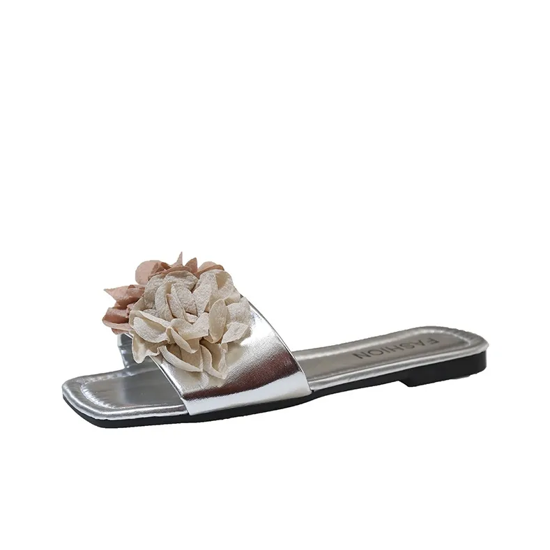 WUJI Rubber Sole Slip Resistant Abrasion Resistant Slide Slippers Women's-10
