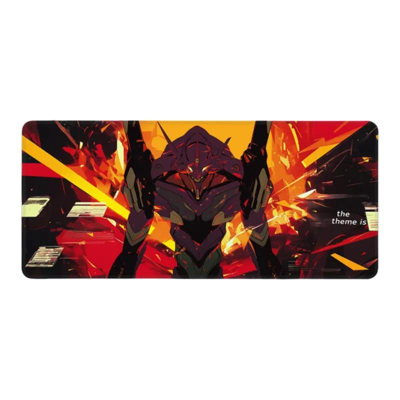 DANYIN Extra Large Evangelion Table Mats EVA Esports Computer Keyboard Pad Men's Thickened Home Mouse Pad Mouse Pads-3