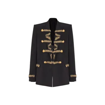 BALMAIN SS25 Jackets & Coats Men's Black
