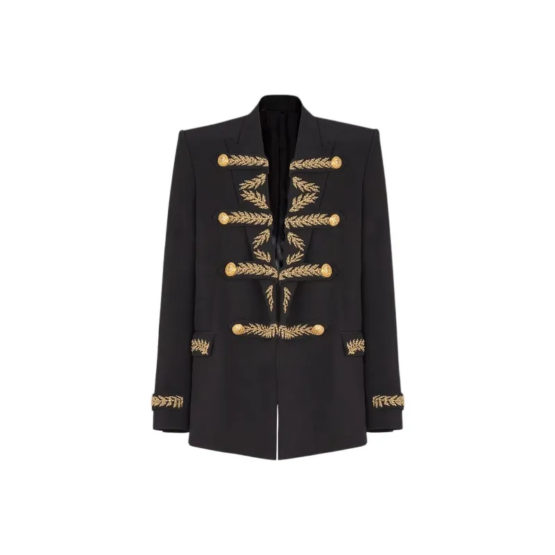 BALMAIN SS25 Jackets & Coats Men's Black-0
