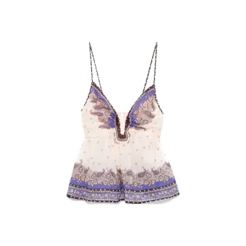 Zimmermann Maxine Plunge Cami Top