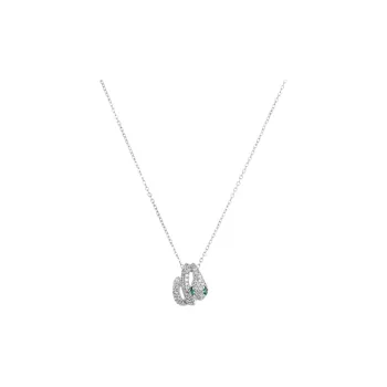 MISS XIA JWY Copper/Silver Plated Necklaces Women's