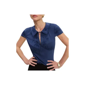 Reformation T Shirts Women's French Blue