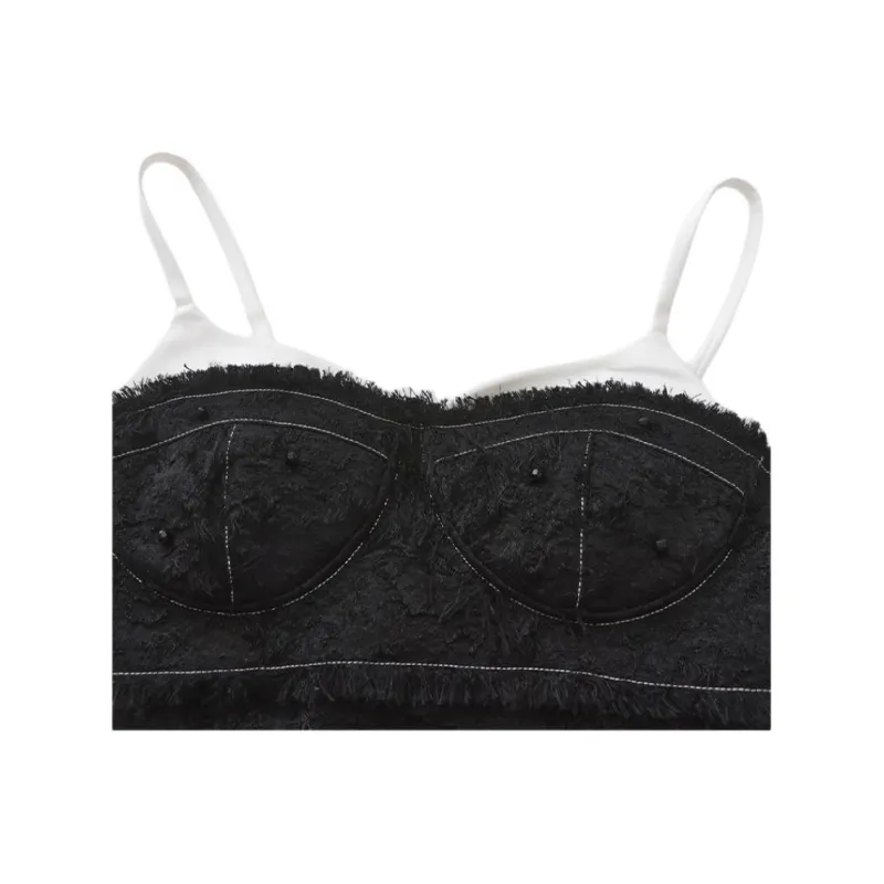 GIMING Camisoles Women's White+Black-2
