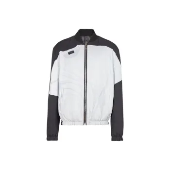 BALMAIN Jackets & Coats Men's Black White