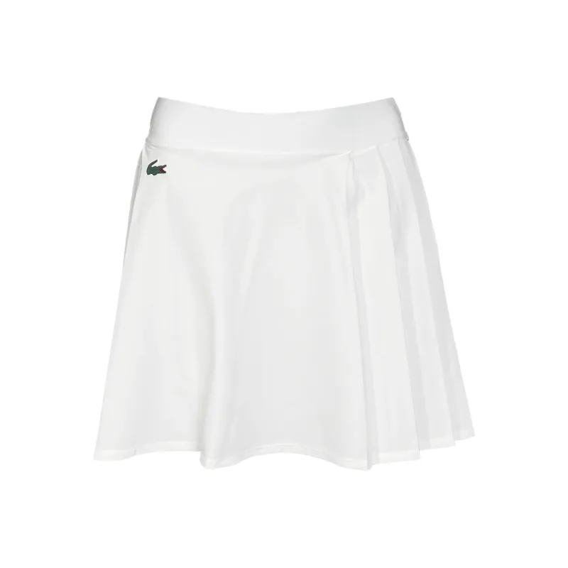 LACOSTE Casual Shorts Women's White-0
