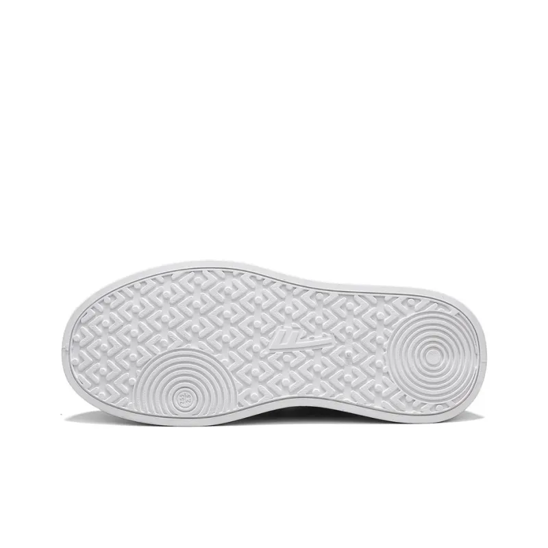 Warrior Slip Resistant, Abrasion Resistant, Lightweight Low Top Skateboard Shoes Men's Gray White Green-3