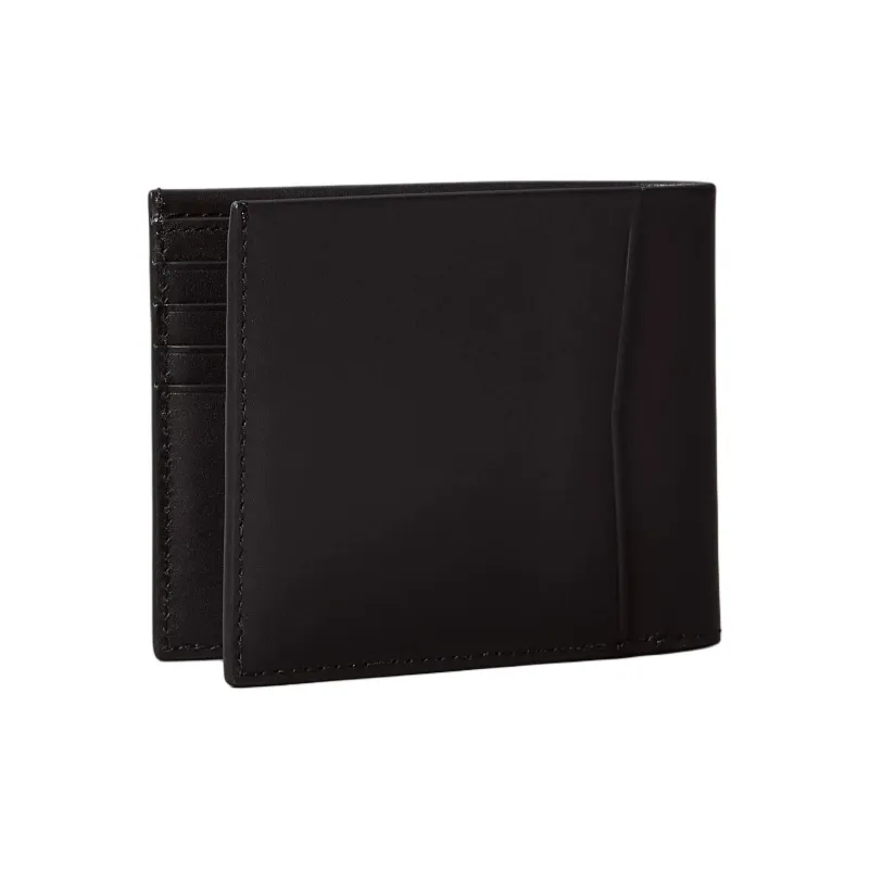 CALVIN KLEIN Smooth Leather Wallet Men's Black-1
