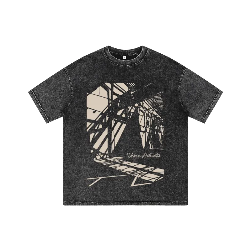 URBAN AUTHENTIC T Shirts Unisex-0