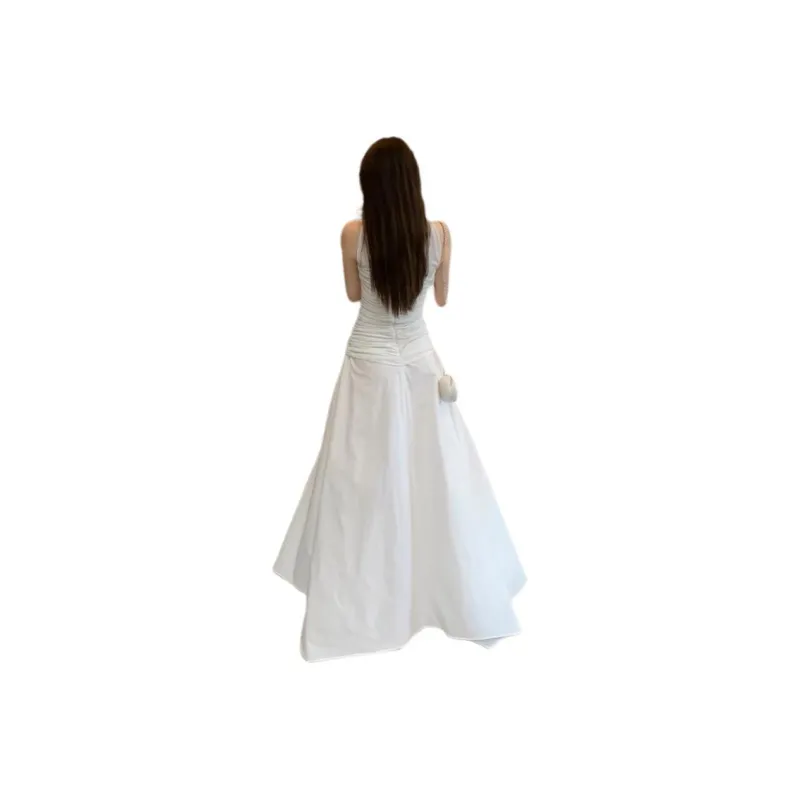 Dior Beauty Slip Dresses Women's White-1