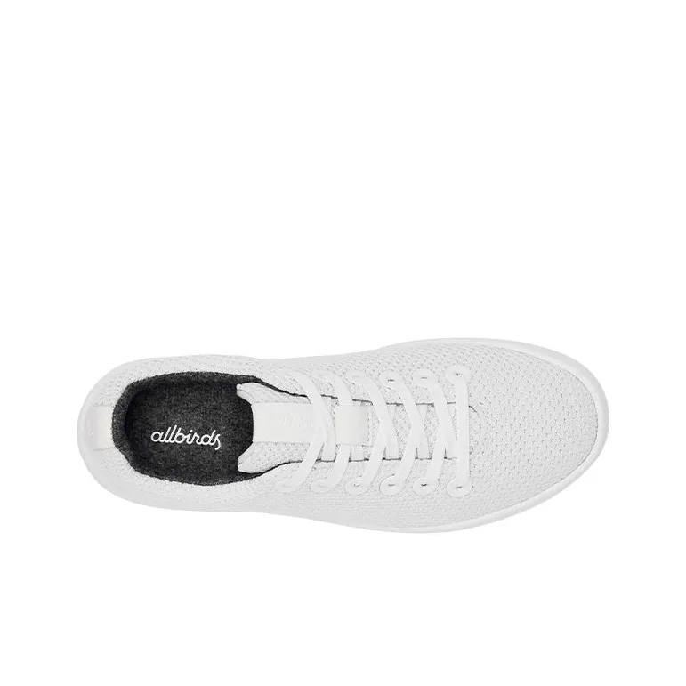 Allbirds Abrasion Resistant Low Top Casual Shoes Men's Polar White-2