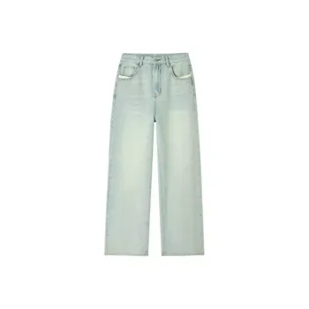 【dme】 Jeans Women's Light Denim Blue