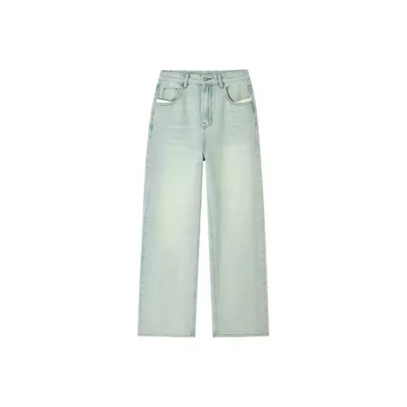 【dme】 Jeans Women's Light Denim Blue-0