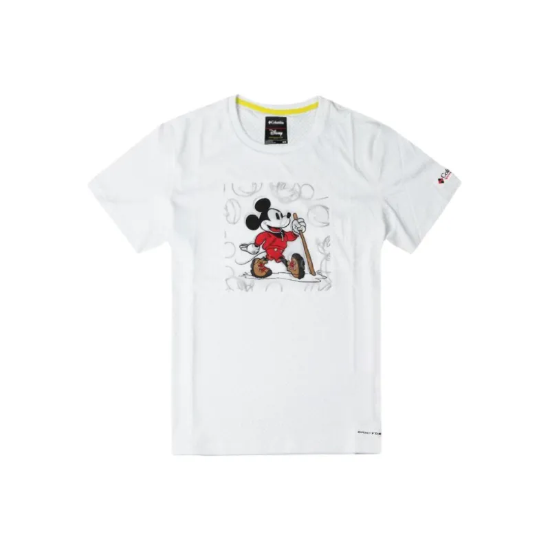 Disney X Columbia T-Shirts Unisex White-0