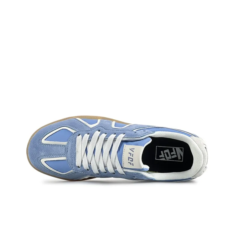 VFDF Breathable And Slip Resistant Low Top Skateboard Shoes Unisex Haze Blue-3