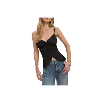 REFORMATION Lumi Silk Top Camisole Women's