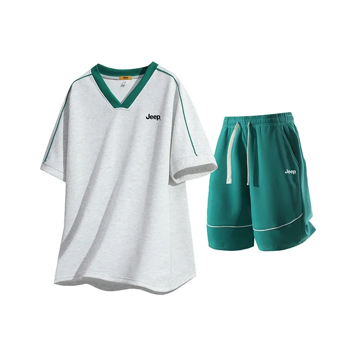Jeep Casual Sportswear Unisex 2 Piece Set-10
