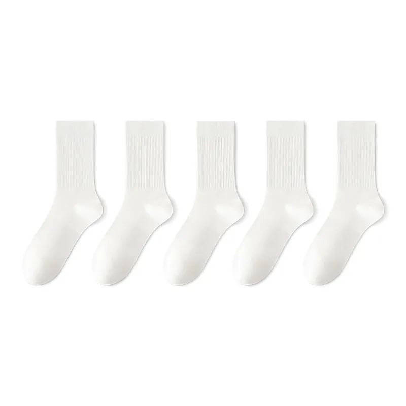 LUOLIAN Mid Calf Socks Men's 5 Pack-7