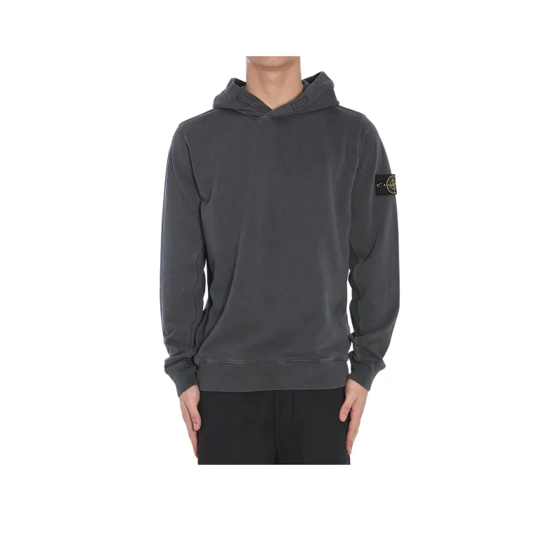 STONE ISLAND Cotton Hoodie-0