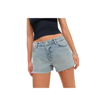 REFORMATION Sutton Low Rise 2.5' Slouchy Jean Shorts Denim Shorts Women's