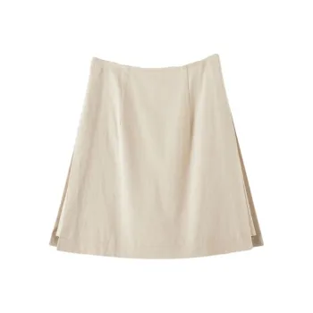 Late White Casual Shorts Women's Light Apricot
