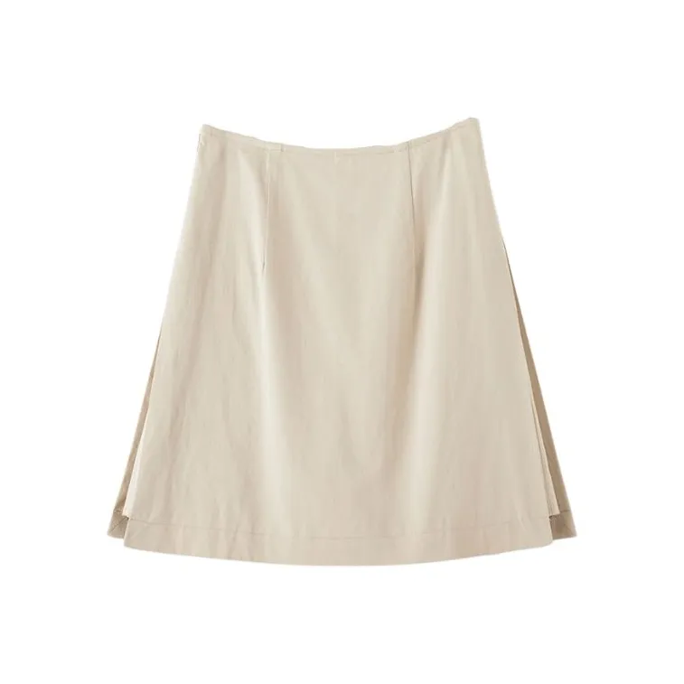 Late White Casual Shorts Women's Light Apricot-0