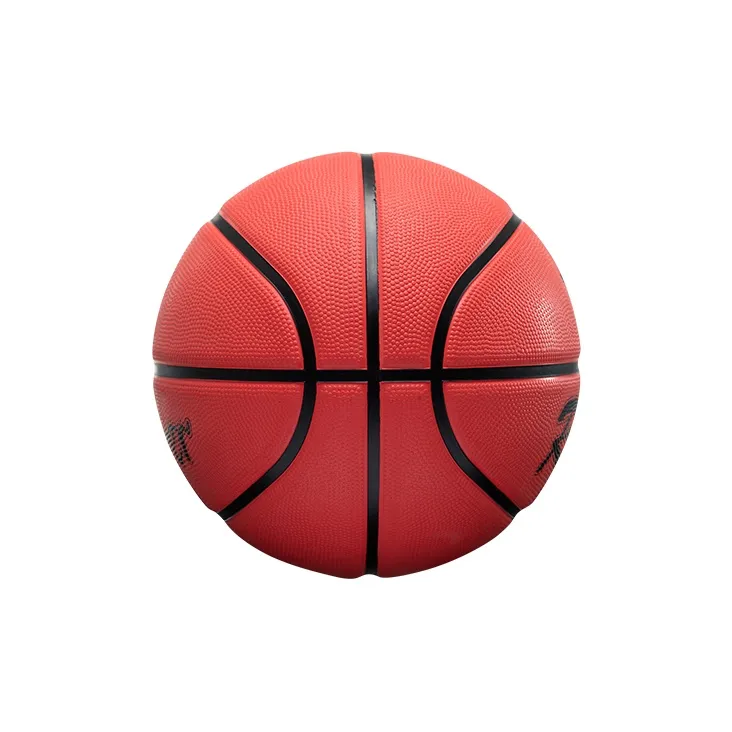 RIGORER Rubber Basketball Laser Red Size 7 Street Training Competition Unisex-3