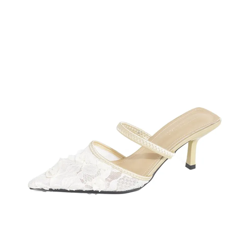 TATAYA Rubber Sole Abrasion Resistant Closed Toe Slippers Women's-0