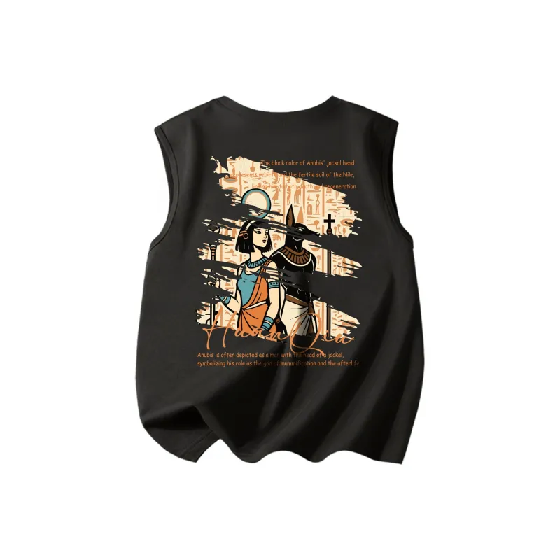 HUANQIU Tank Tops Unisex-0