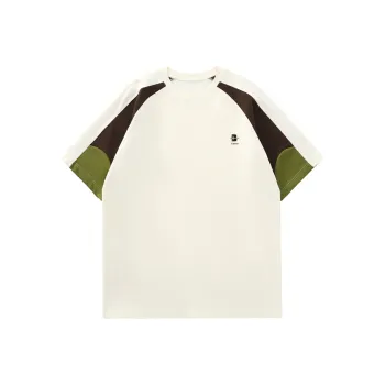 ALEXANDRO FRATELLI Summer Minimalist Style Versatile Texture T Shirt Men's
