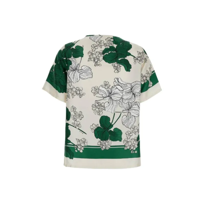 PAROSH Shirts Women's Green-1