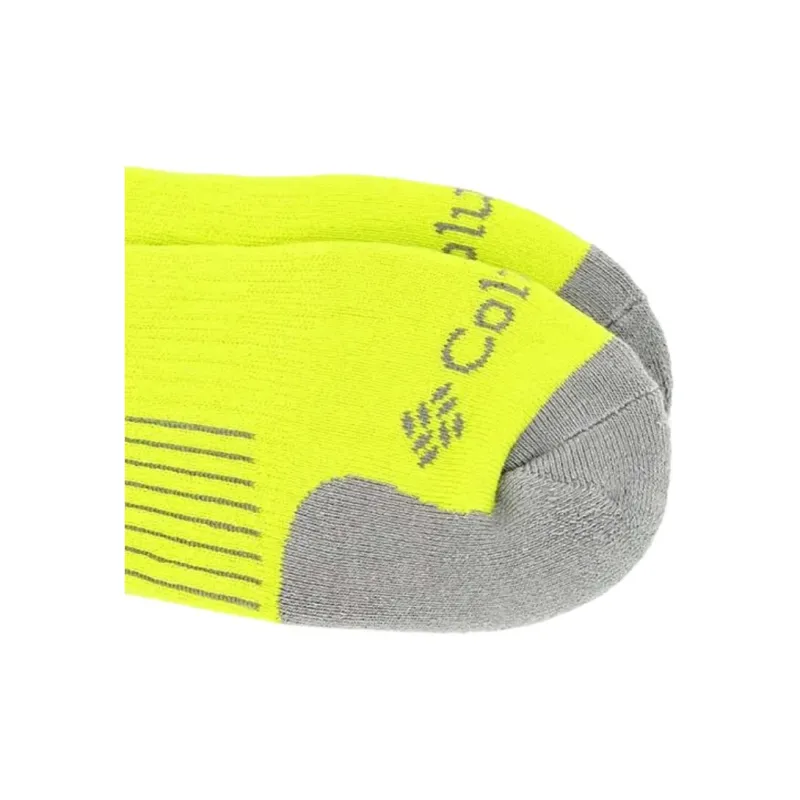 Columbia Ankle Socks Unisex Neon Yellow-1