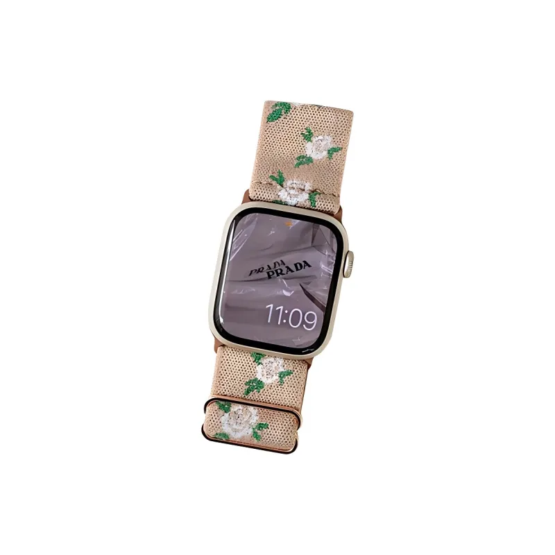 KVZUVUU Apple Compatibility Watch Band Nylon Material-15