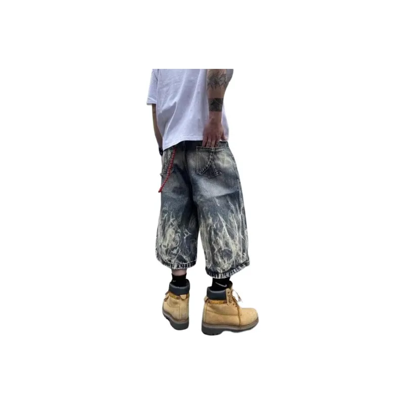 CORNILOT Denim Shorts Unisex Blue-2