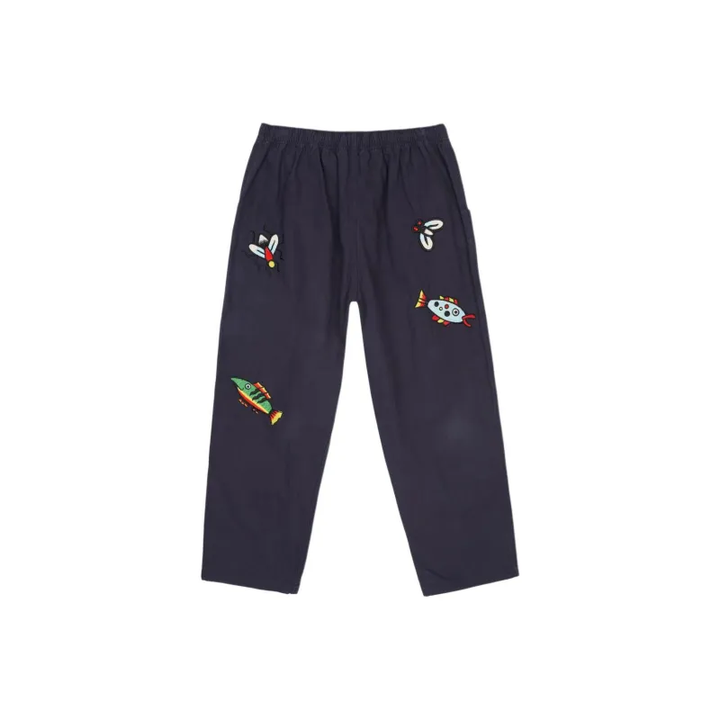 South2 West8 X Brain Dead Casual Pants Unisex Gray Green-1