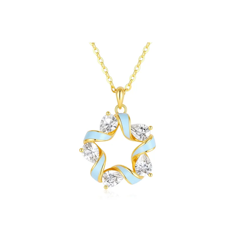 LAOMIAO S925 Silver Necklaces Women's-0
