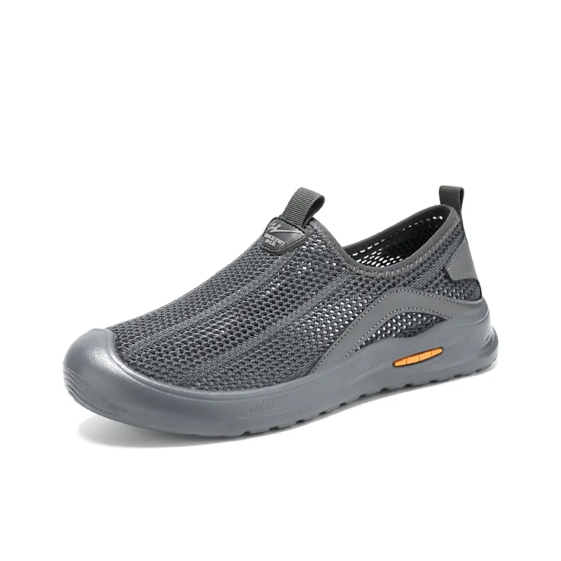 DOUBLE STAR 88 Flyknit Breathable And Lightweight Low Top Casual Shoes Men's-5