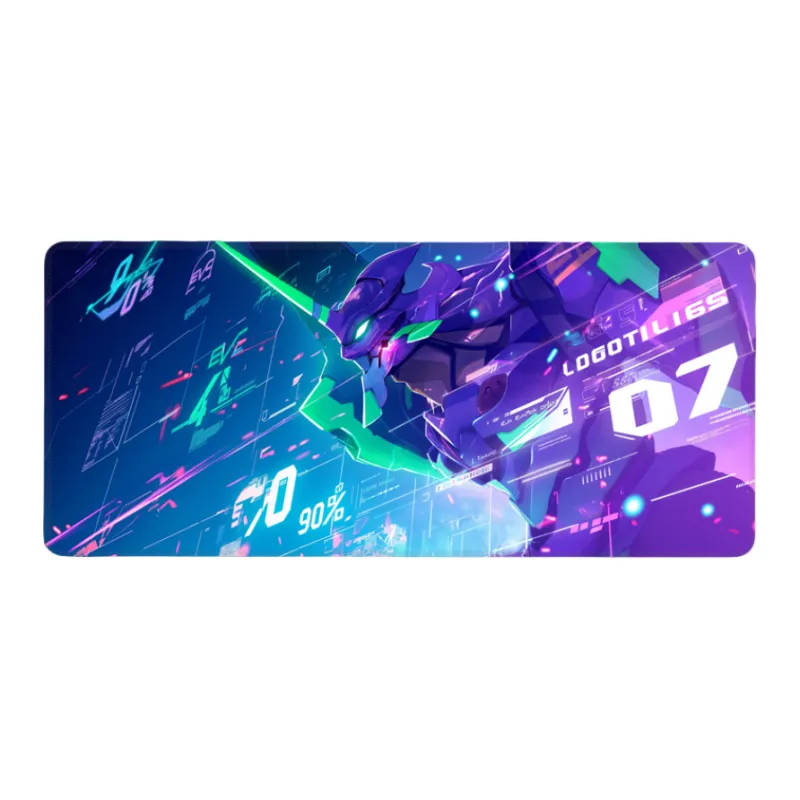 DANYIN Extra Large Evangelion Table Mats EVA Esports Computer Keyboard Pad Men's Thickened Home Mouse Pad Mouse Pads-7