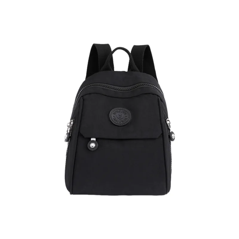 MARKANGARO Fabric Backpack Regular Women's Purple/Black/Watermelon Red/Yellow/Sapphire Blue-5