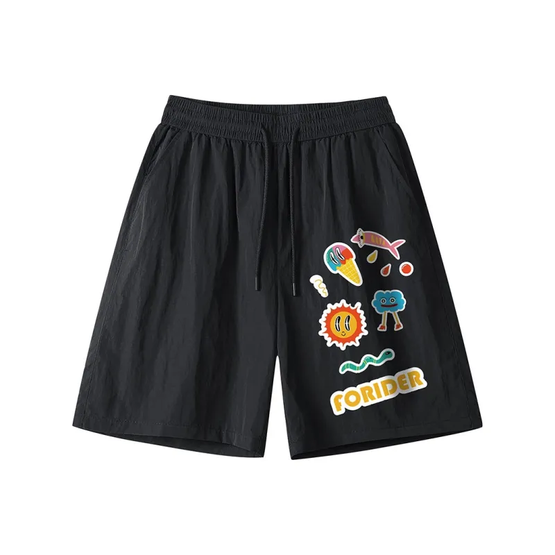 FORIDER Casual Shorts Unisex-0