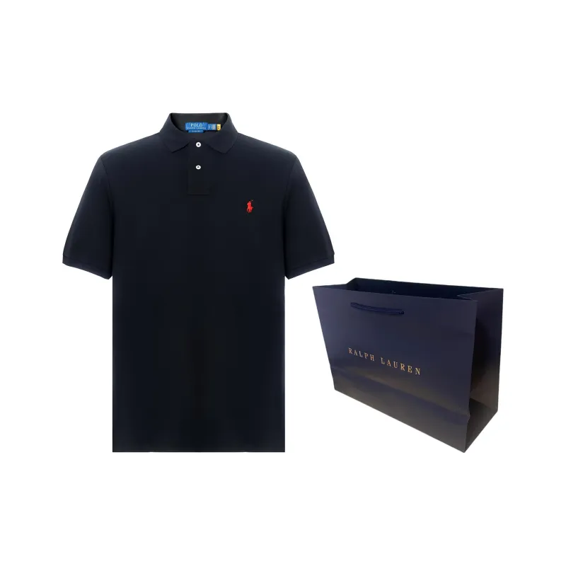 Polo Ralph Lauren Embroidered logo Detail Polo Shirt-5