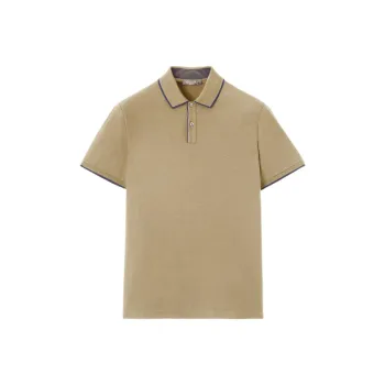 Loro Piana Button Detailed Short Sleeved Polo Shirt