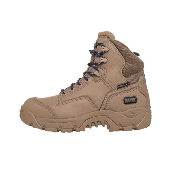 MAGNUM Breathable, Waterproof, Shock Absorbing, Slip Resistant Short Mid Calf Outdoor Boots Women's Brown