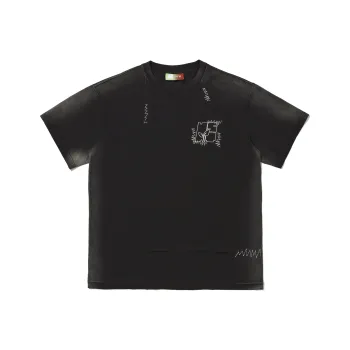 NSTNEW START T Shirts Unisex Washed Black