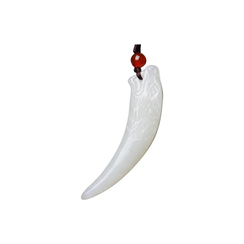 WANYUHUN Pendants White Jade Unisex-0
