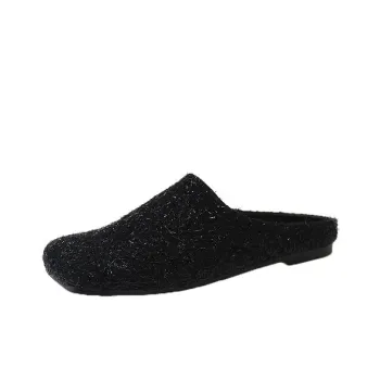 WUJI Slip Resistant Odor Resistant Closed Toe Slippers Women's