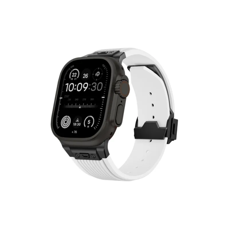 KVZUVUU Apple Compatibility Watch Band 215mm Silicone Material-21