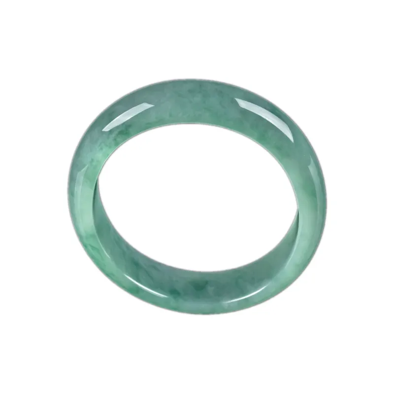 YUANLINYU Ice Glutinous Jadeite Bangles Women's-0