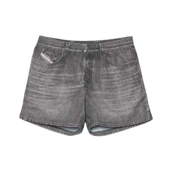 DIESEL Bmbx Ken 37 Denim Printed Swim Shorts